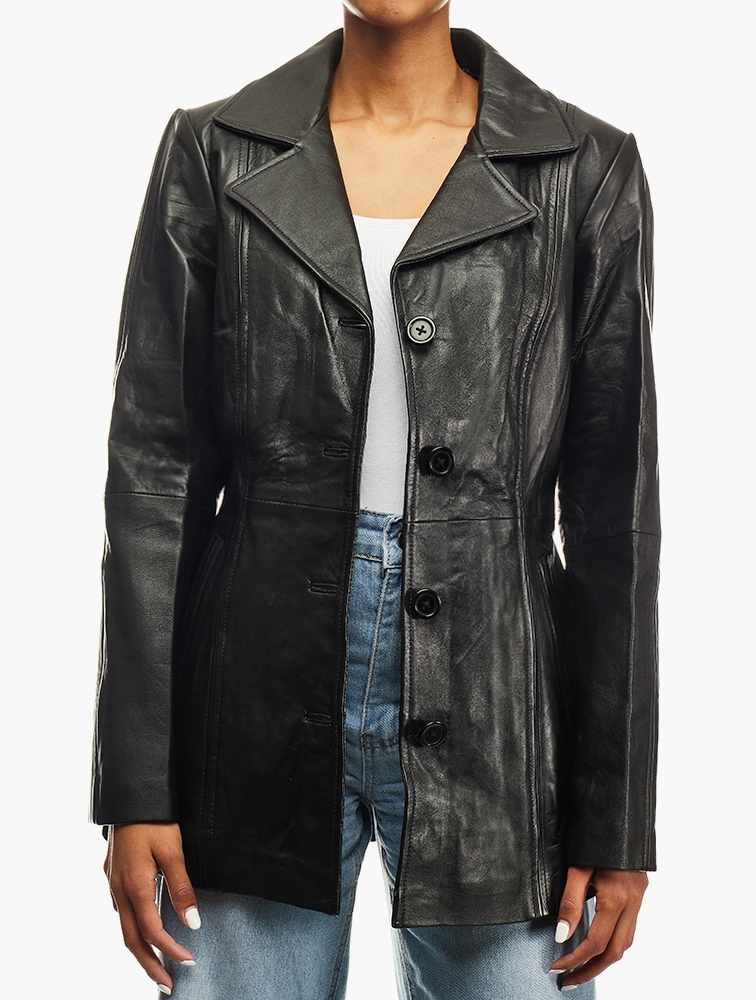 Supreme sales black coat